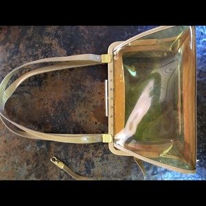 Dolce & Gabbana clear purse.